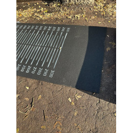 Дорожка разметочная (удлинённая с шагом 5 см) 410 см