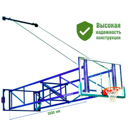 Ферма складная настенная, вынос 3,2м