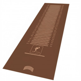 Дорожка облегченная 3,5м для прыжков темно-красная