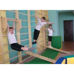 Доска ребристая, массажная (к шведской стенке) - 2 м